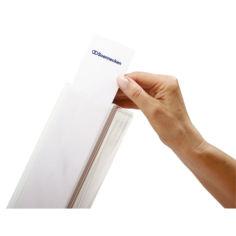 Bild von Soennecken Ordner 3387 DIN A4 50mm PP schwarz