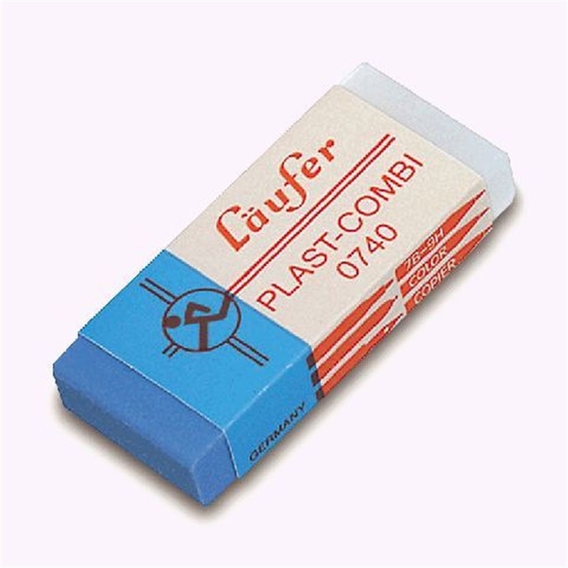 Bild von Läufer Radierer Plast-COMBI 46x20x9mm
