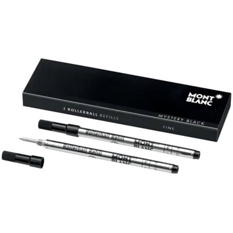 Bild von Montblanc Tintenkugelschreibermine Farbe: schwarz (mystery black) Strichstärke: F Inhalt: 2