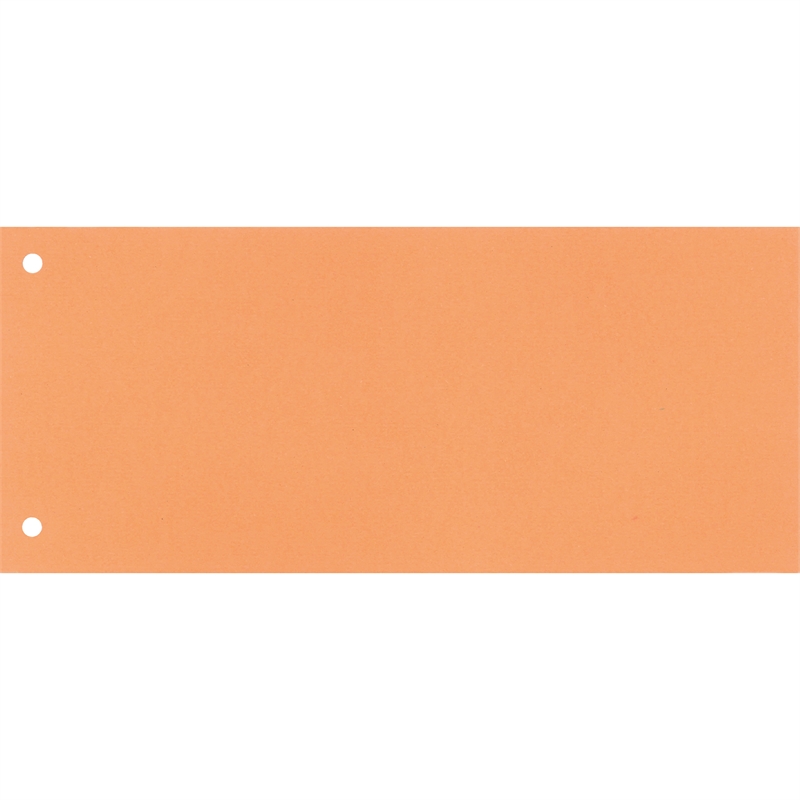 Bild von Trennstreifen Kurz 22,5x10,5cm 160g orange 100 St./Pack.