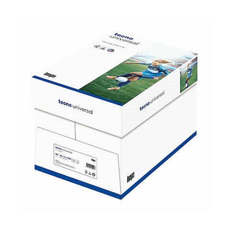 Bild von Kopierpapier tecno® universal - A4, 80 g/qm, weiß, 2500 Blatt ungeriest