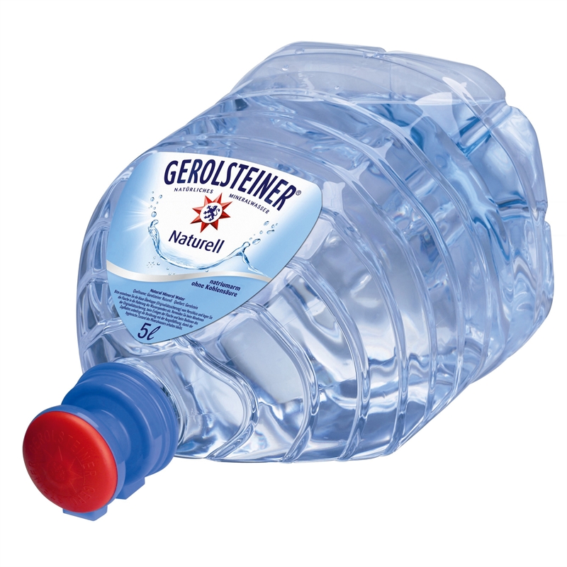 Bild von Gerolsteiner Mineralwasser Naturell 854 5,0l PET pfandfrei