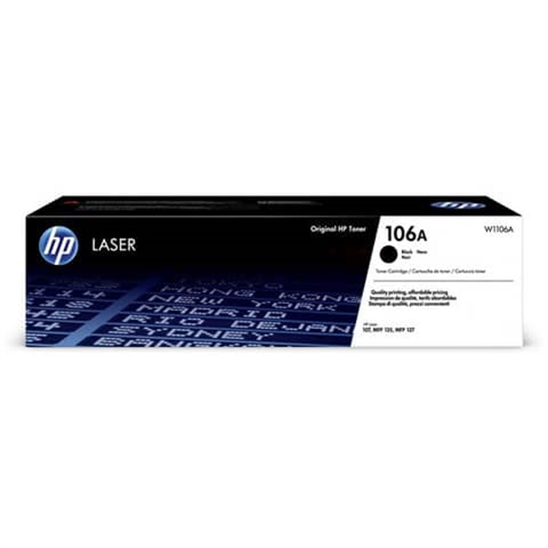 Bild von Lasertoner Nr. 106A schwarz HP W1106A