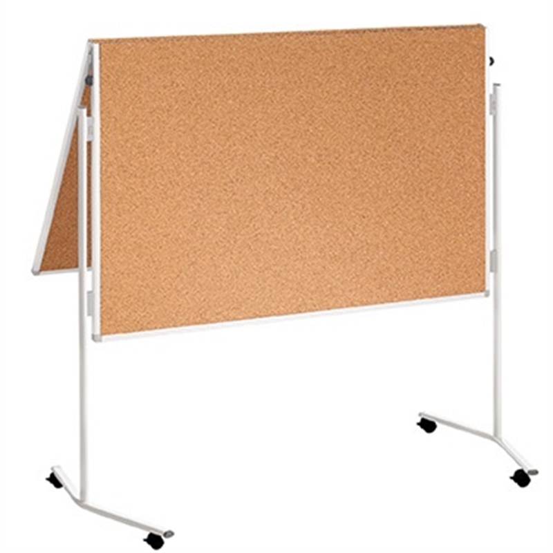 Bild von Franken Moderationstafel, Zusammenklappbar, 120 x 150 cm, braun/Kork