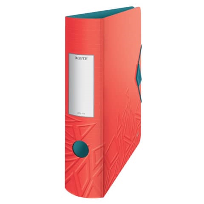 Bild von Leitz Qualitäts-Ordner Urban Chic 1116 - PP, A4, breit, rot