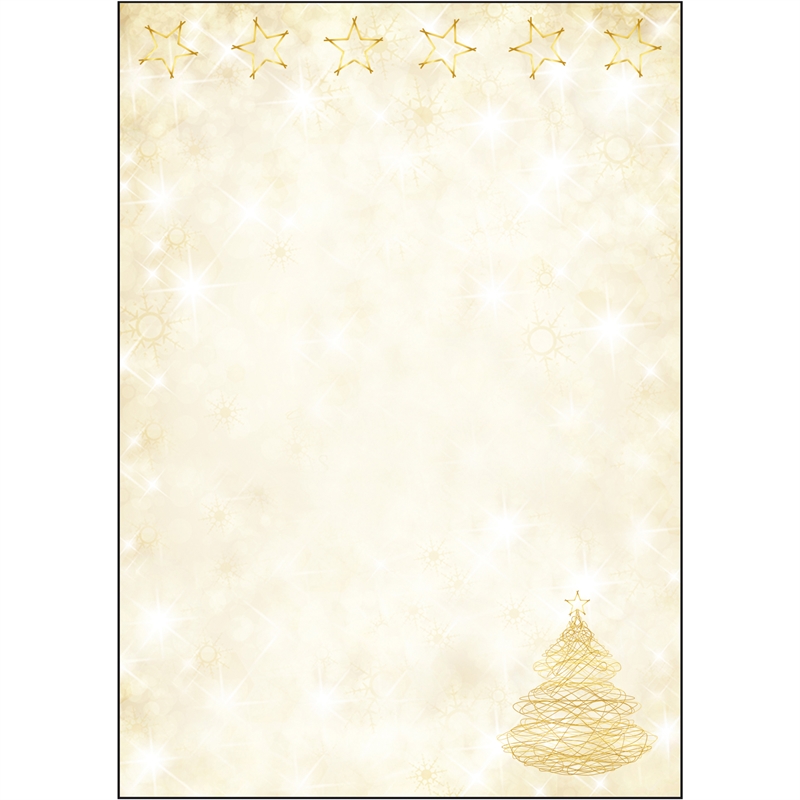 Bild von SIGEL Weihnachts-Feinpapier  DP083 Graceful Christmas A4 100 St./Pack.