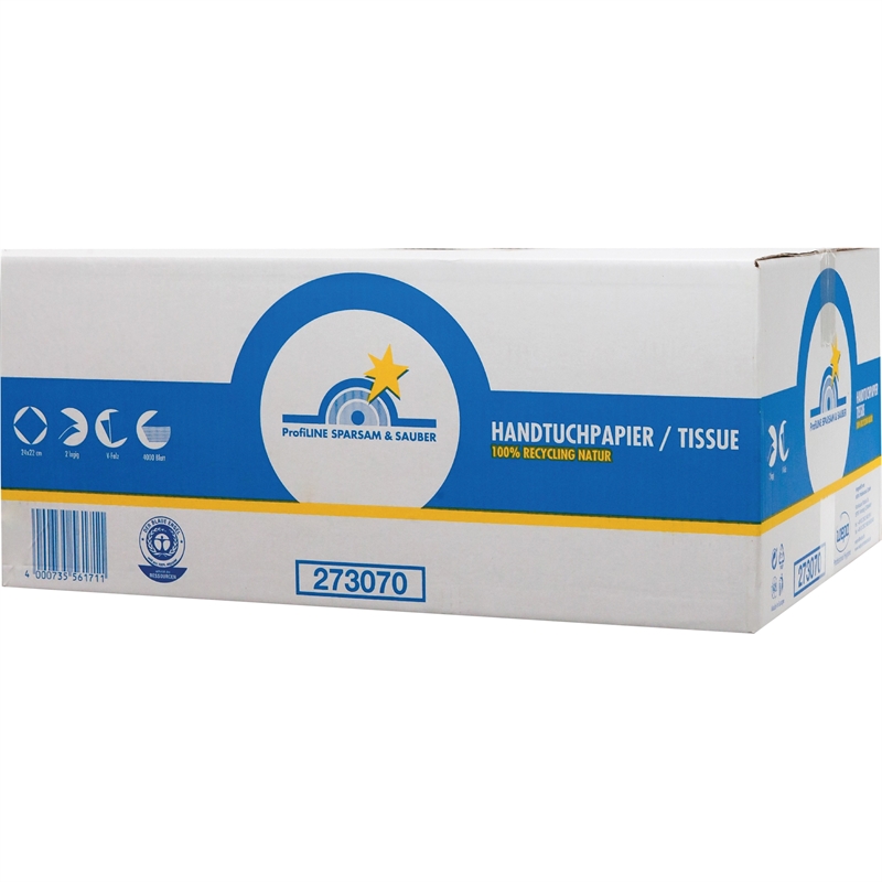 Bild von TissueLINE SPARSAM & SAUBER Papierhandtuch 273410 ws 20x200St.