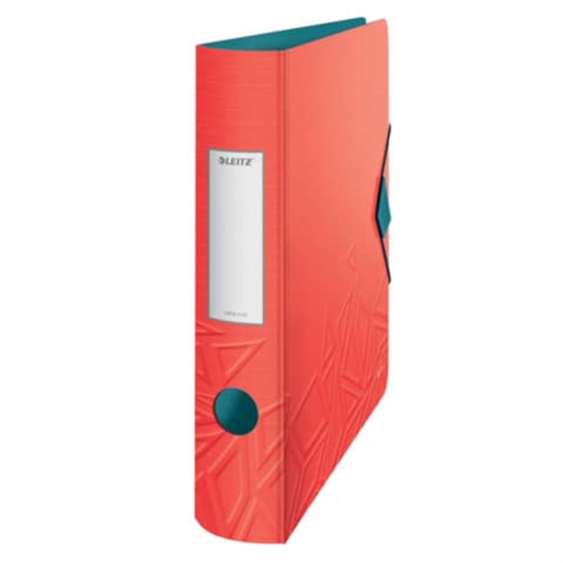 Bild von Leitz Qualitäts-Ordner Urban Chic 1117 - PP, A4, schmal, rot