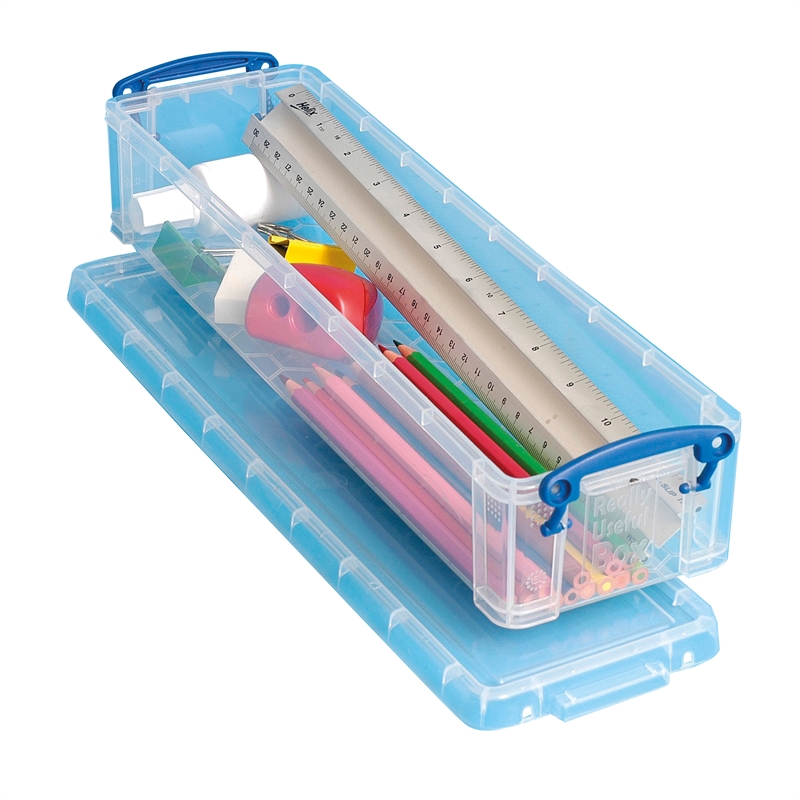 Bild von Really Useful Box Aufbewahrungsbox 1,5C 355x100x70mm transparent