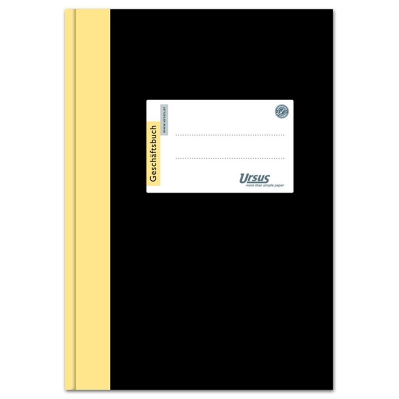 Bild von Ursus Basic Geschäftsbuch - A5, 96 Blatt, 80g/qm, 10 mm liniert