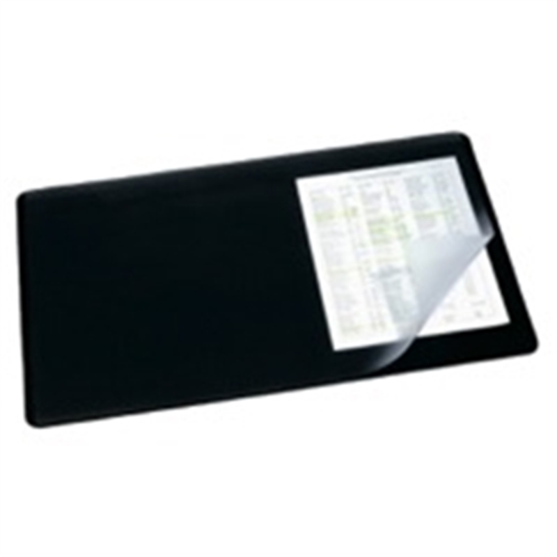 Bild von Schreibunterlage Durable 7203, 65 x 52cm, mit Vollsichtfolie+Abdeckung, schwarz