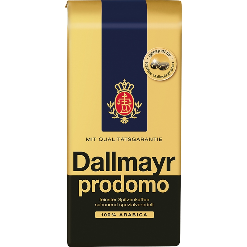 Bild von Dallmayr Kaffee prodomo 032000000 ganze Bohne 500g
