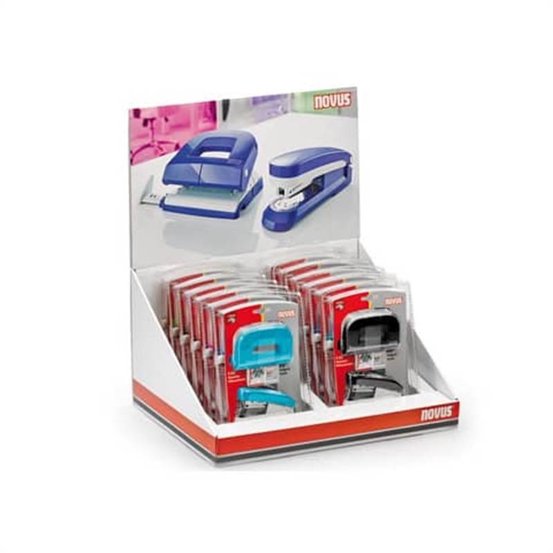 Bild von Heftgerät E15 + Locher E210 NOVUS 020-1884