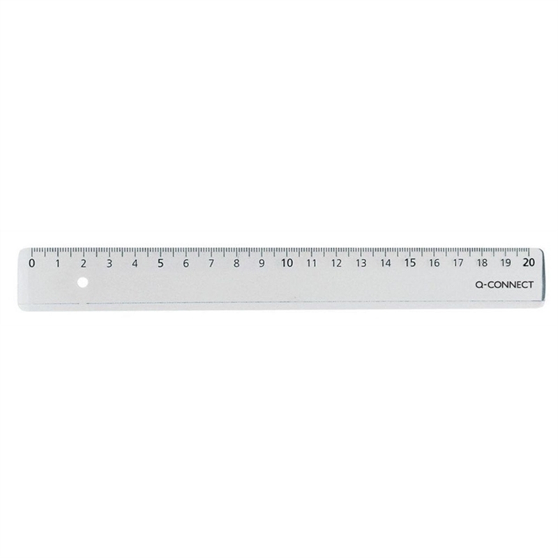 Bild von Q-Connect Lineale Economy, 20 cm
