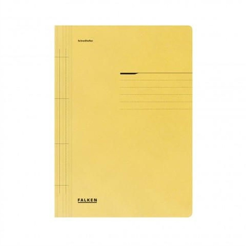 Bild von Falken Schnellhefter - A4, Manilakarton, gelb